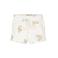 Babystyling sweatshort met print - ecru