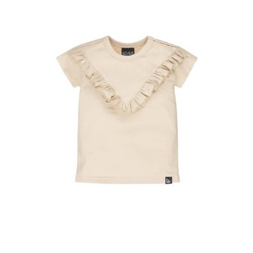 Babystyling baby T-shirt beige afbeelding