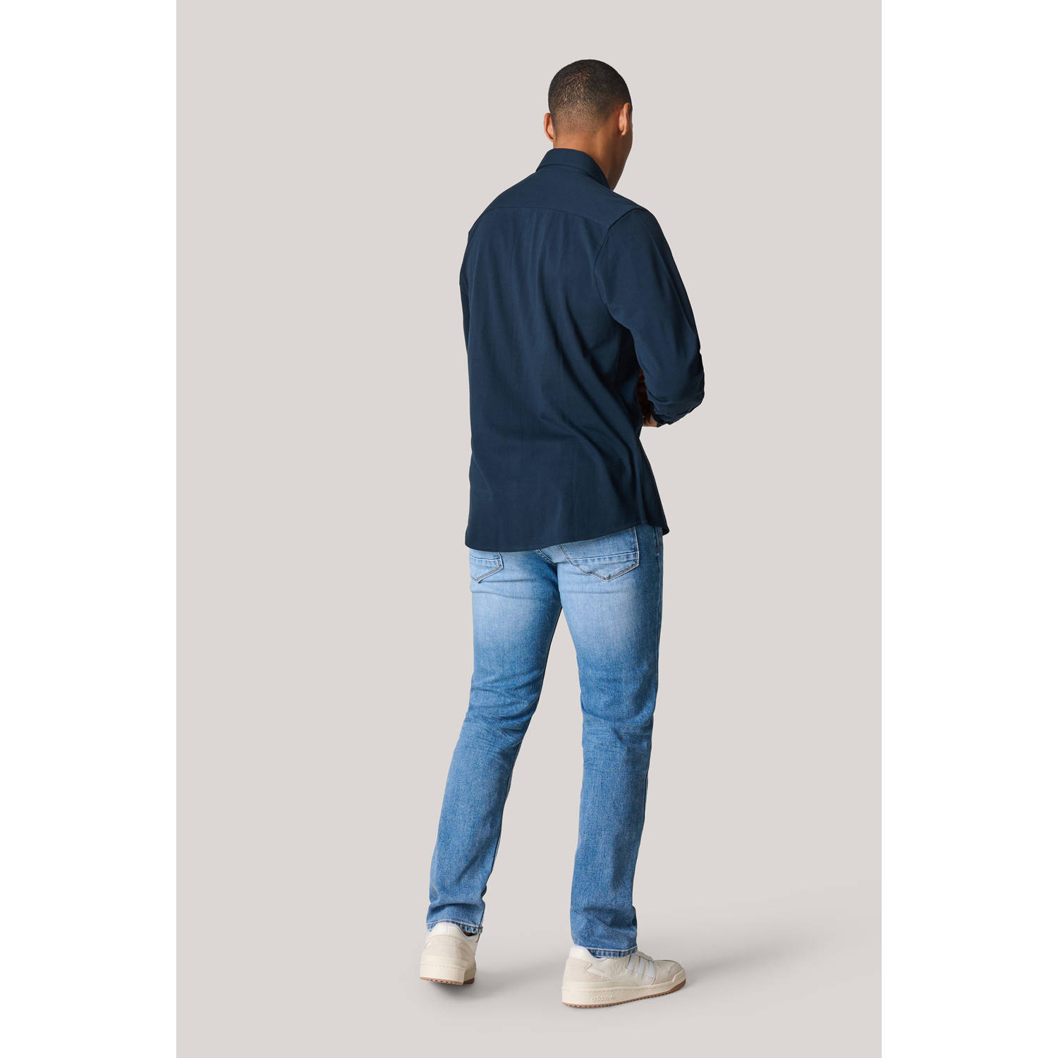 Shoeby straight leg L32 jeans mediumstone