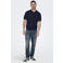 ONLY & SONS regular fit polo ONSWYLER donkerblauw