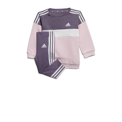 adidas Sportswear joggingpak roze/grijs