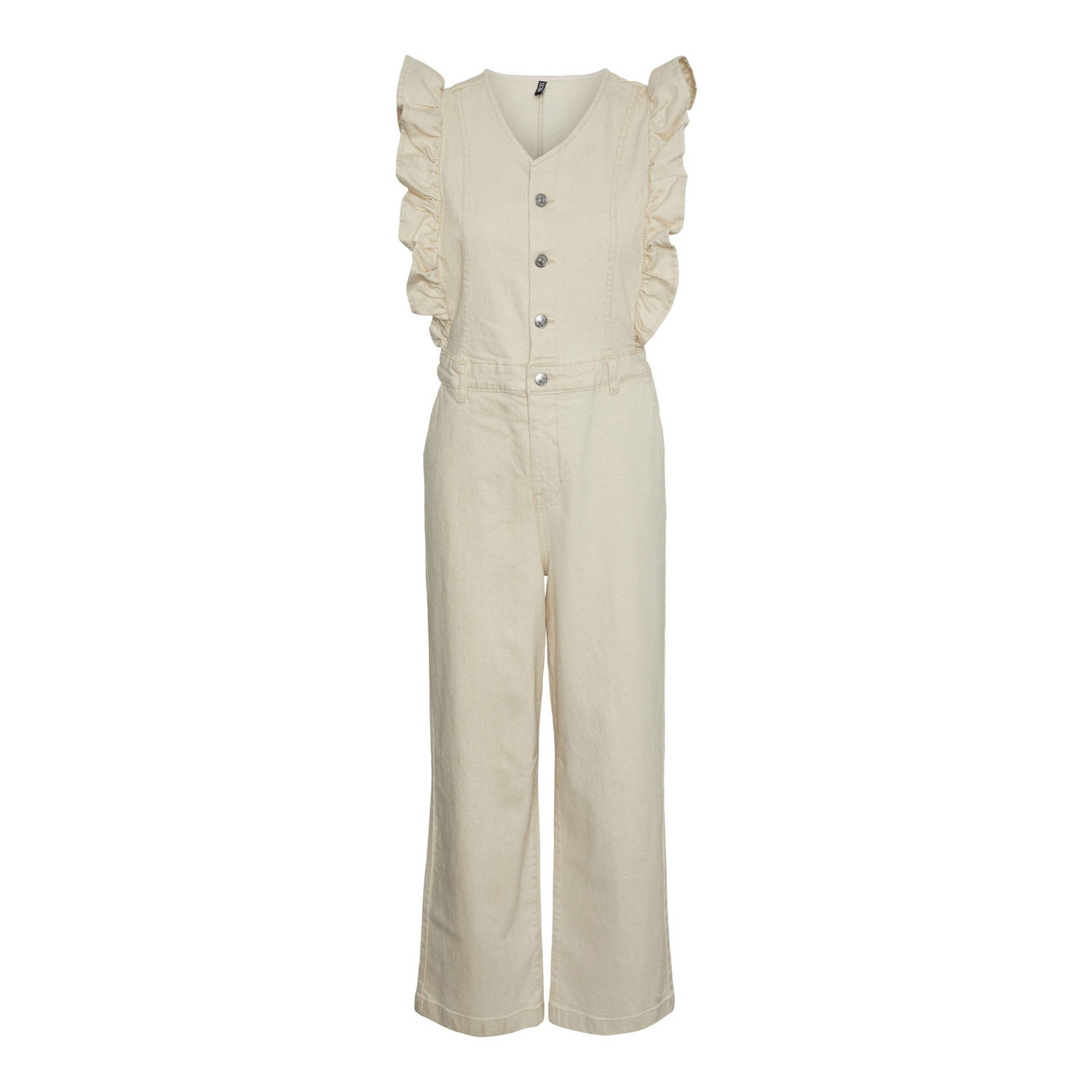 PIECES jumpsuit PCMUJI ecru