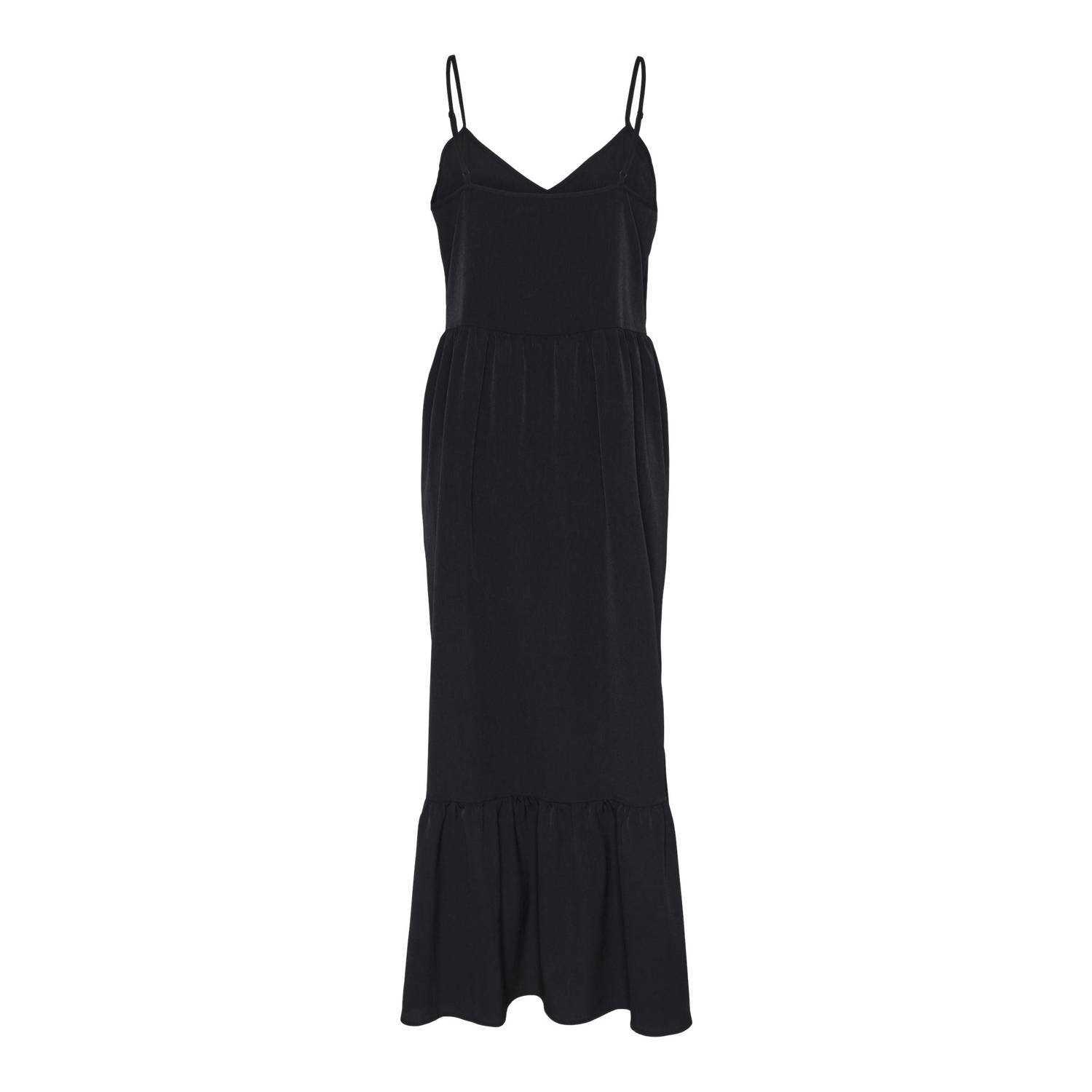 PIECES maxi jurk zwart
