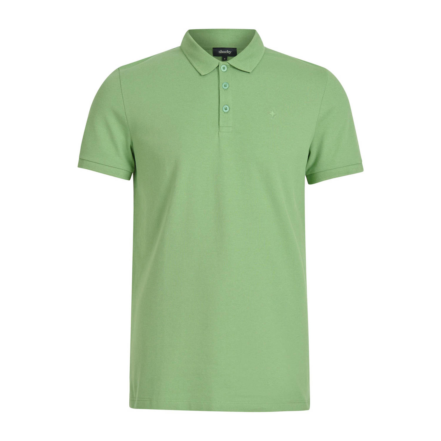 Shoeby regular fit polo groen