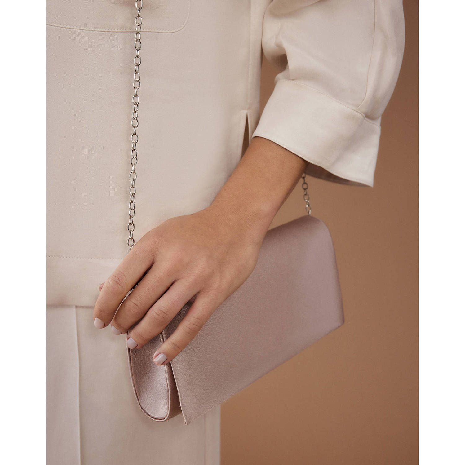 Bulaggi party clutch Dionne lichtroze
