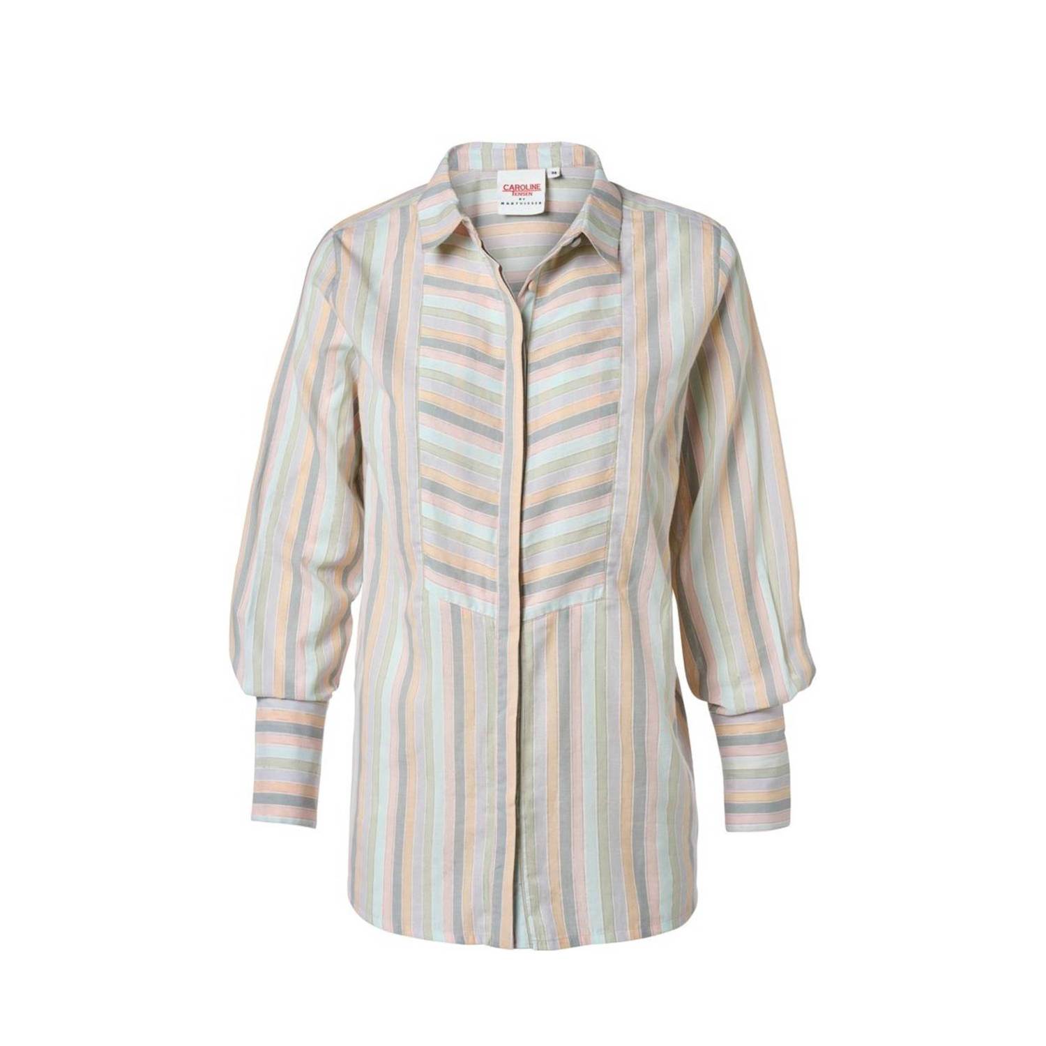 Mart Visser gestreepte blouse Caroline Tensen multi