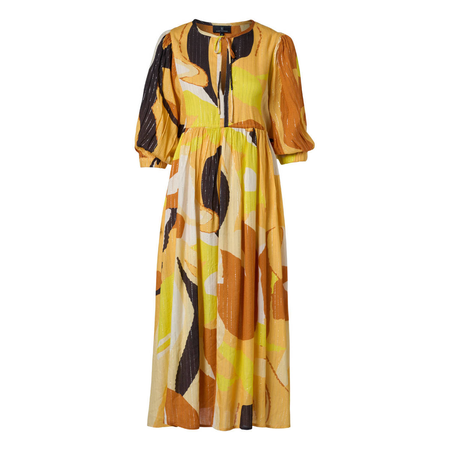 Mart Visser maxi jurk met grafische print multi