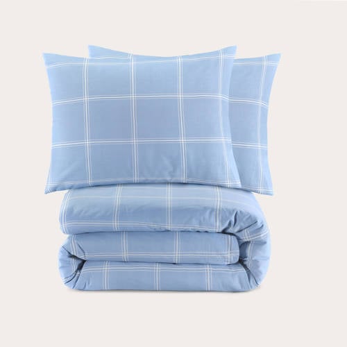Wehkamp NOUS Living katoenen dekbedovertrek lits-jumeaux (240x220 cm) aanbieding