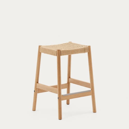 Kave Home barkruk Yalia - Naturel