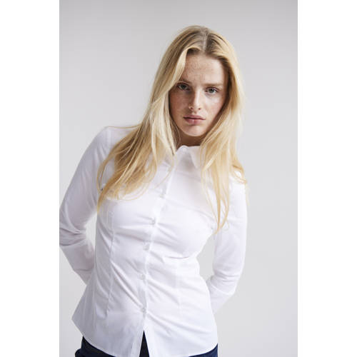 ICHI geweven blouse IHDIMA wit afbeelding
