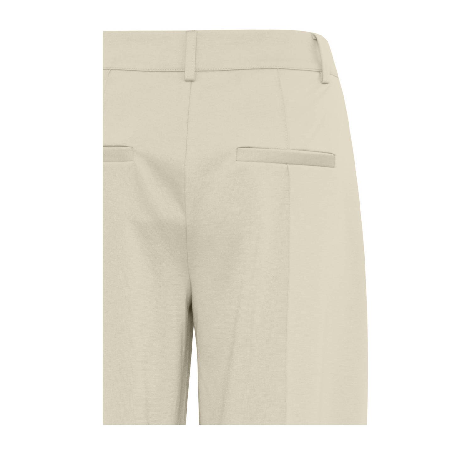 ICHI wide leg pantalon IHKATE beige