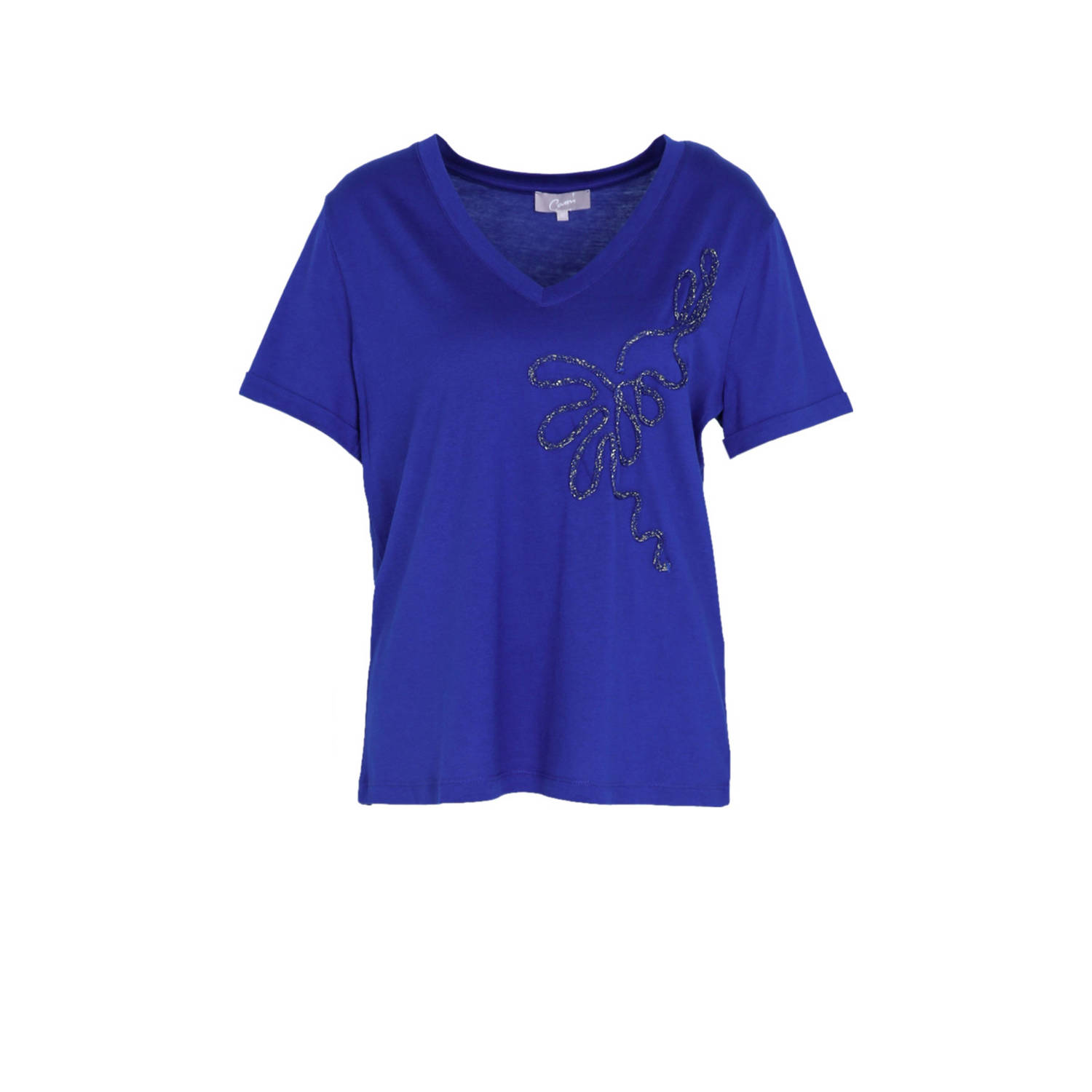 Cassis T-shirt blauw