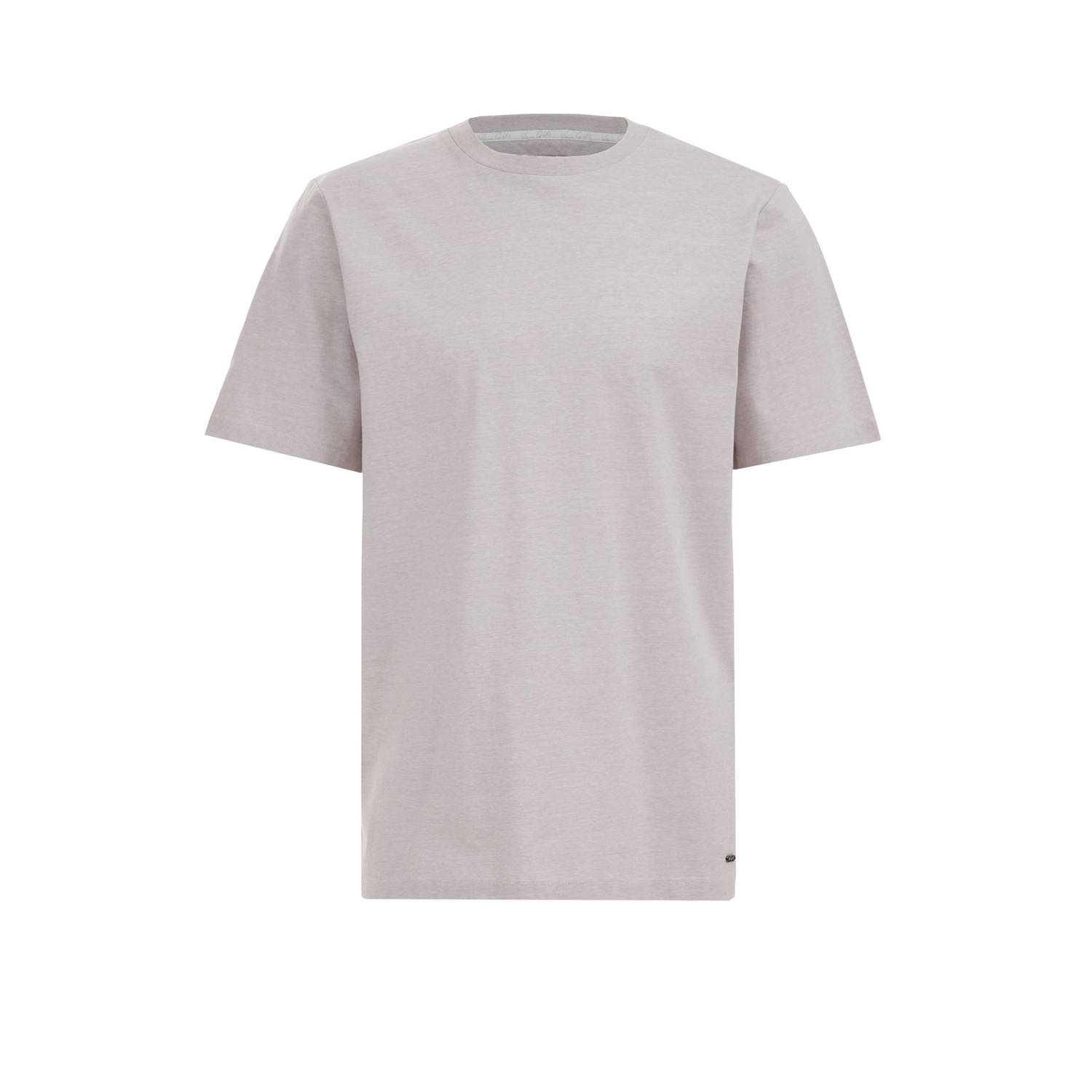 WE Fashion Van Gils regular fit T-shirt mouse grey