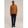 WE Fashion slim fit overhemd amber brown