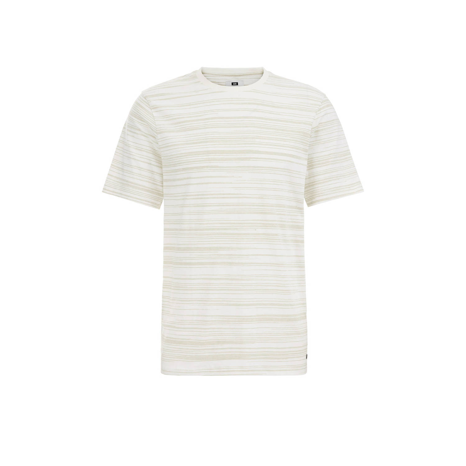 WE Fashion gestreept T-shirt moss green