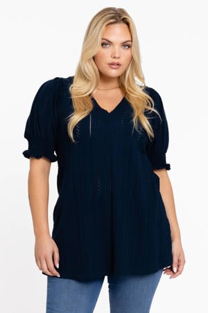 top donkerblauw