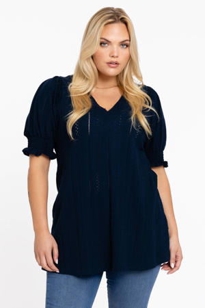 top donkerblauw