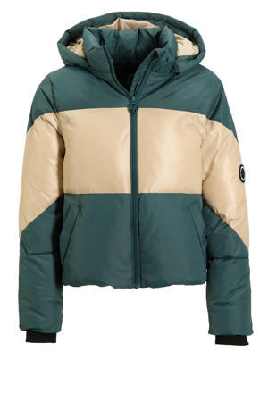 winterjas Ragna beige / groen
