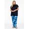 YOEK blouse donkerblauw