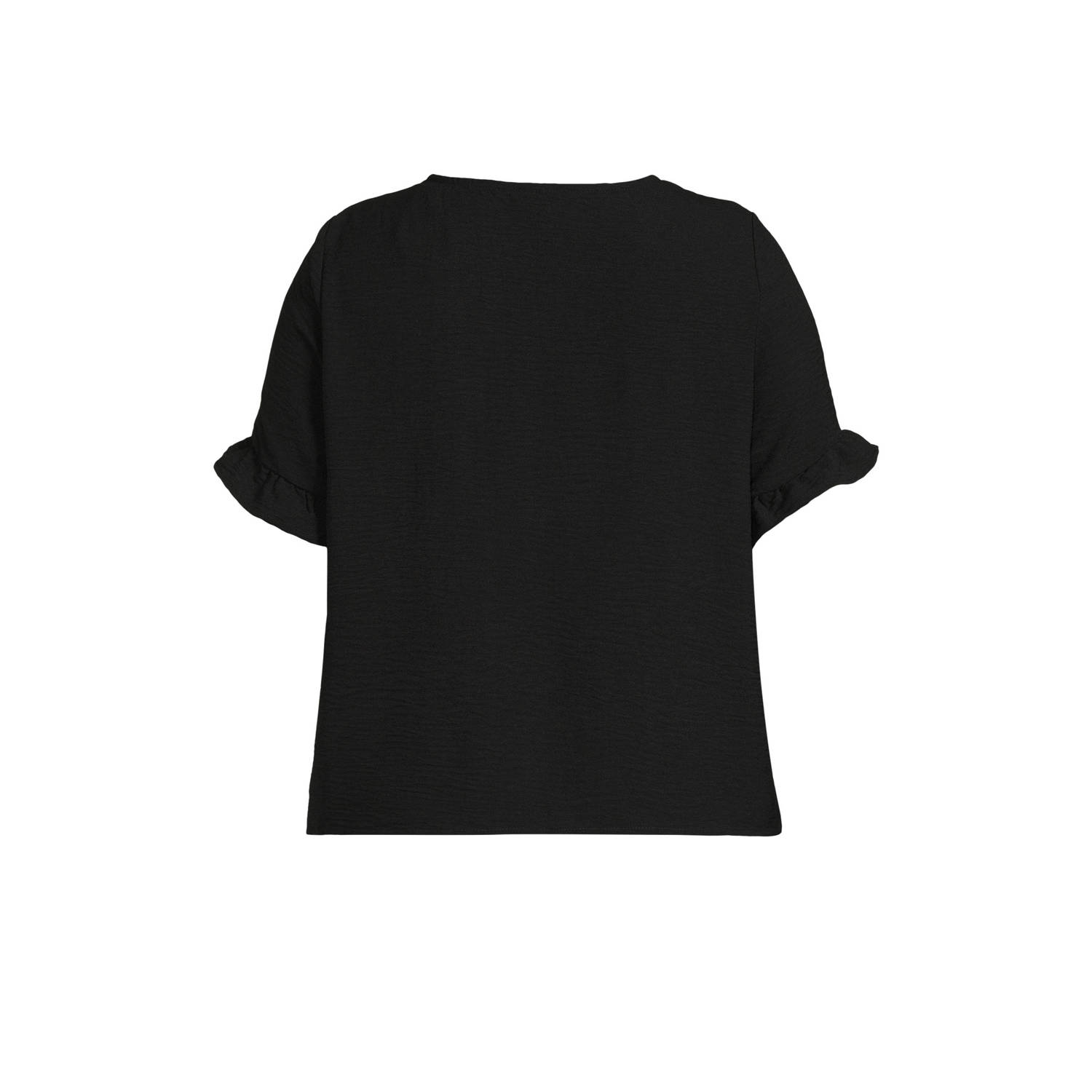 PIECES Curve top zwart
