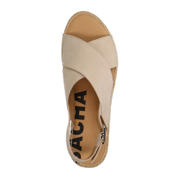 thumbnail: Sacha suède sandalen beige