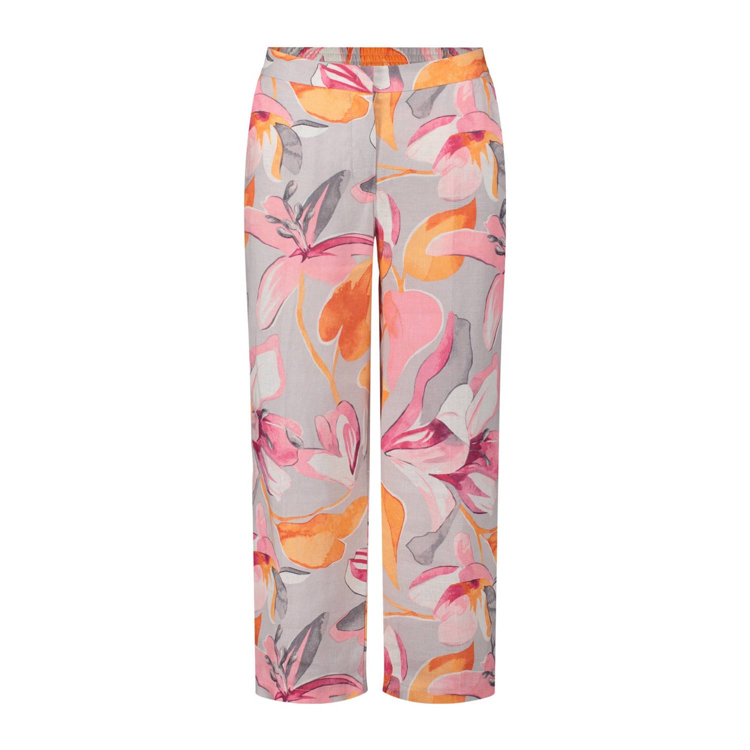 Betty Barclay gebloemde loose fit broek multi