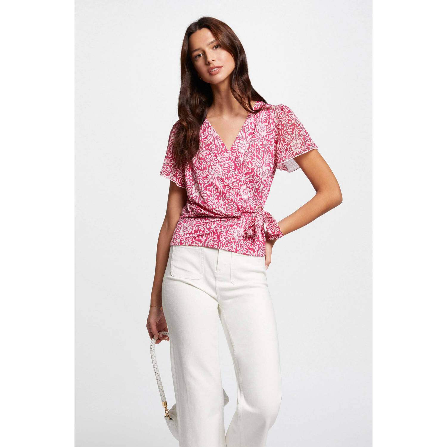 Morgan gebloemde blousetop