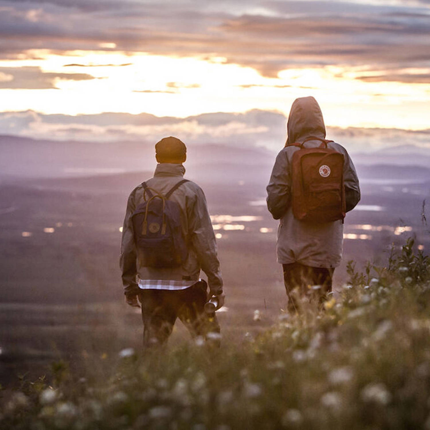 Fjällräven rugzak Kanken No. 2 zwart beige
