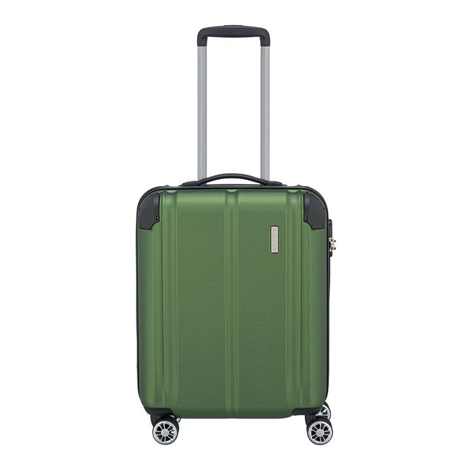 Travelite trolley City 55 cm. groen