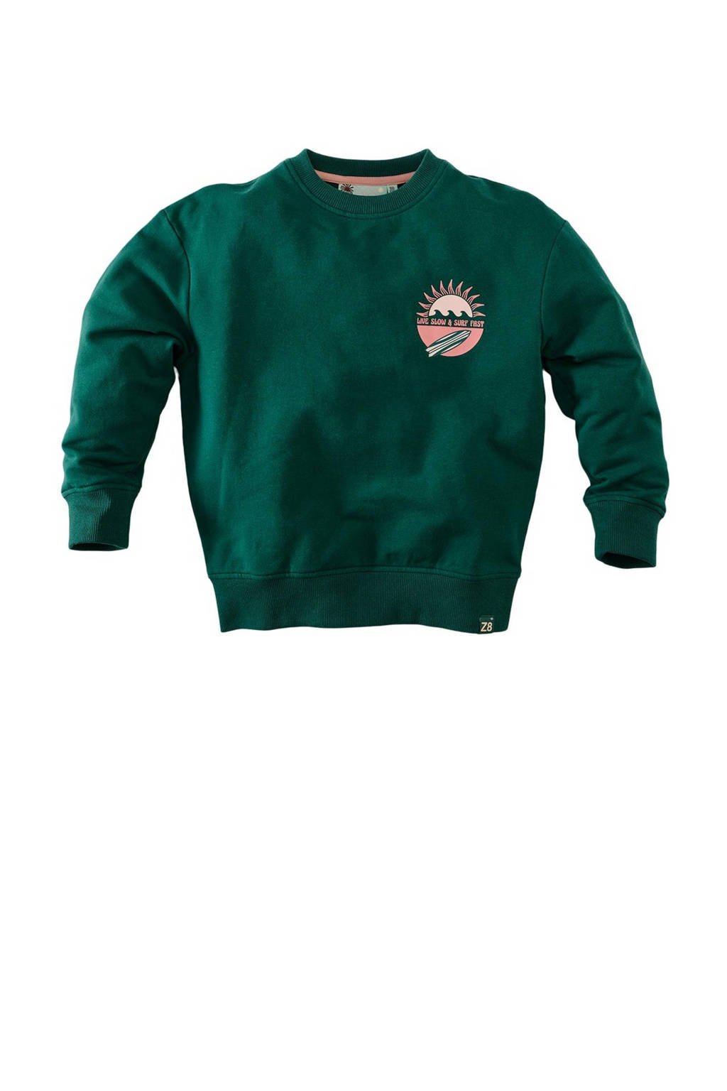 sweater Giovanni groen