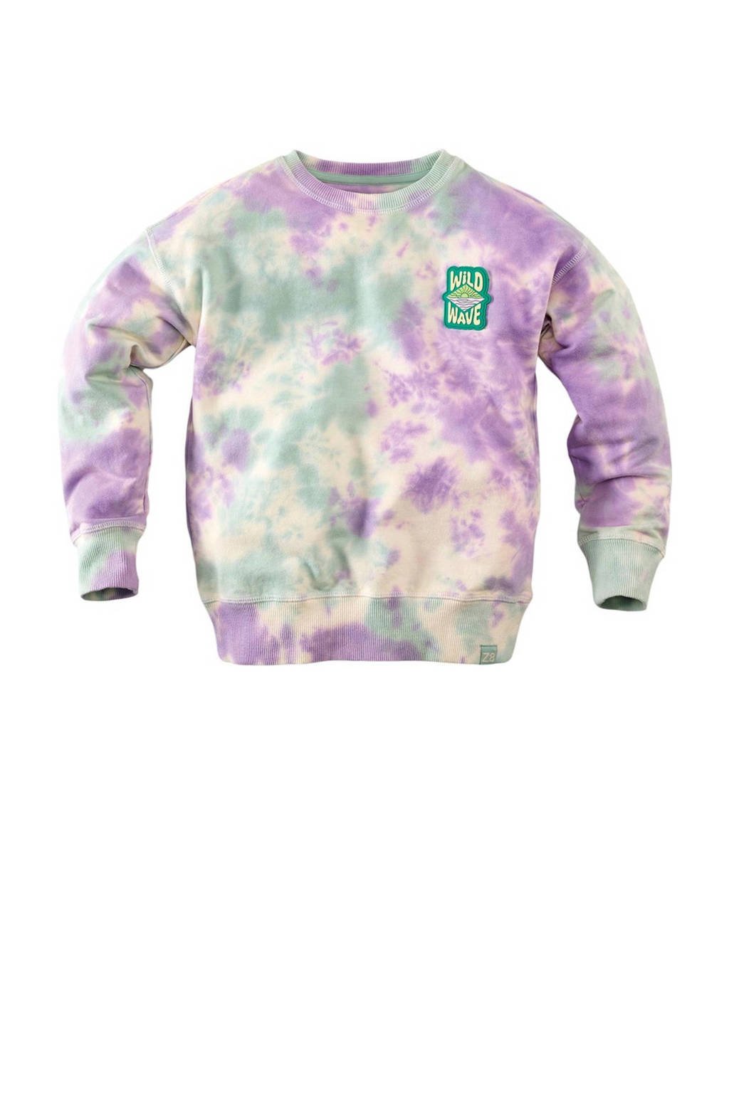 sweater Vito lila/groen