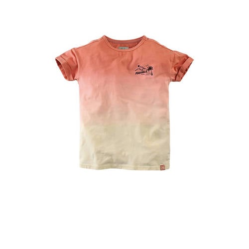 Z8 T-shirt Dennis oranje/ecru