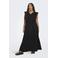 ONLY CARMAKOMA maxi jurk zwart
