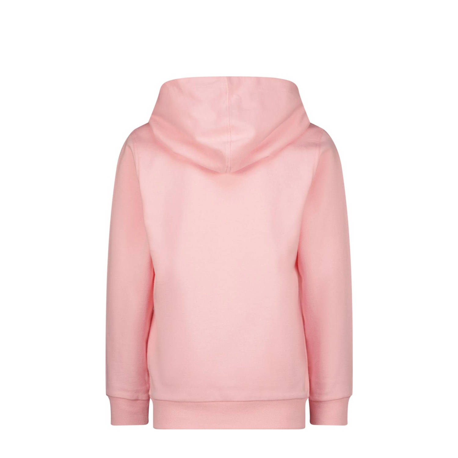 Messi hoodie Masorin met logo lichtroze zwart