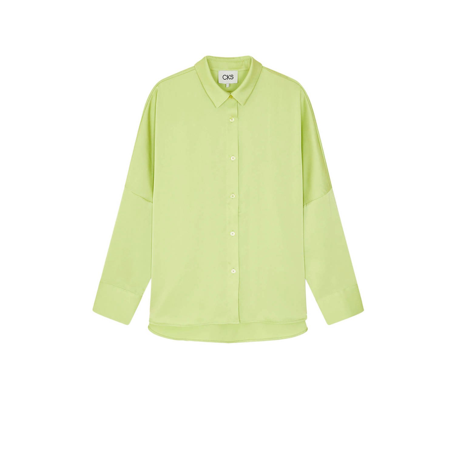 CKS blouse WAZNA lichtgroen