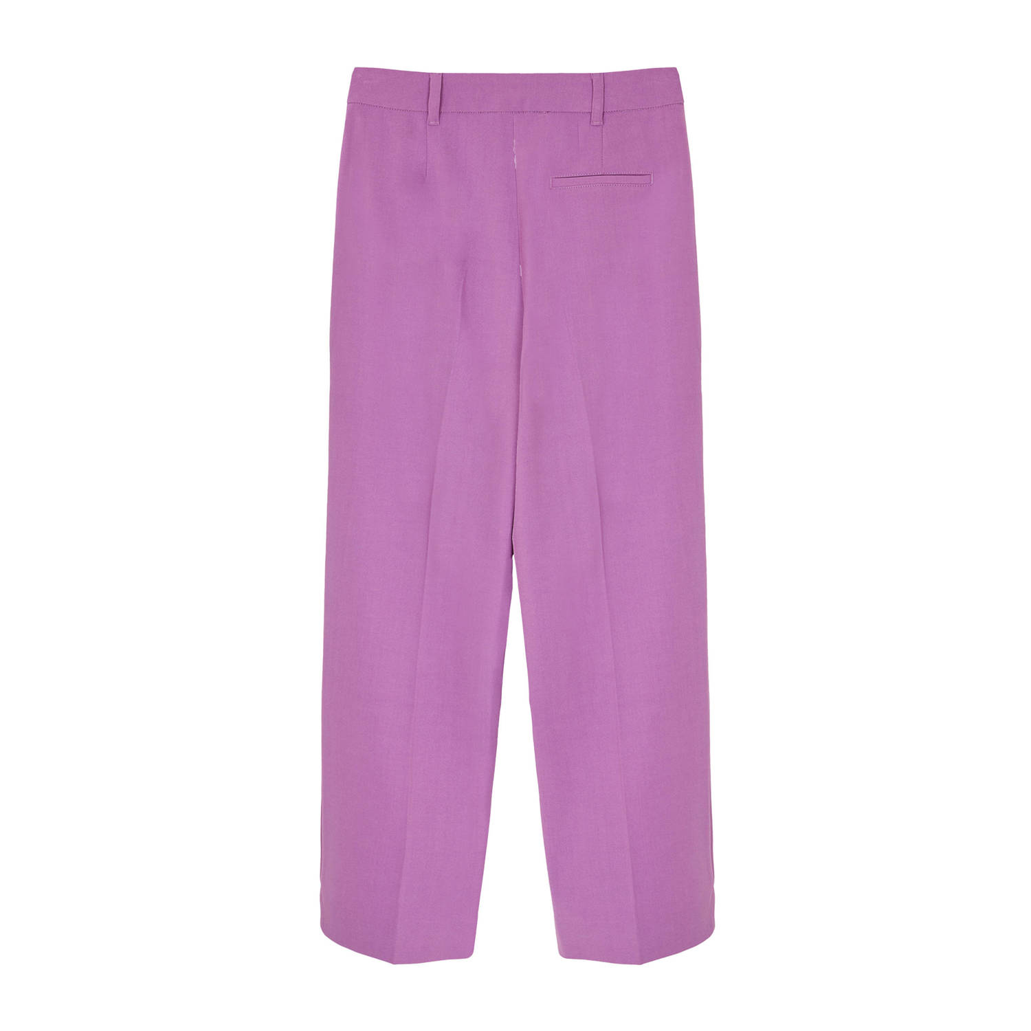 CKS cropped high waist straight fit pantalon violet