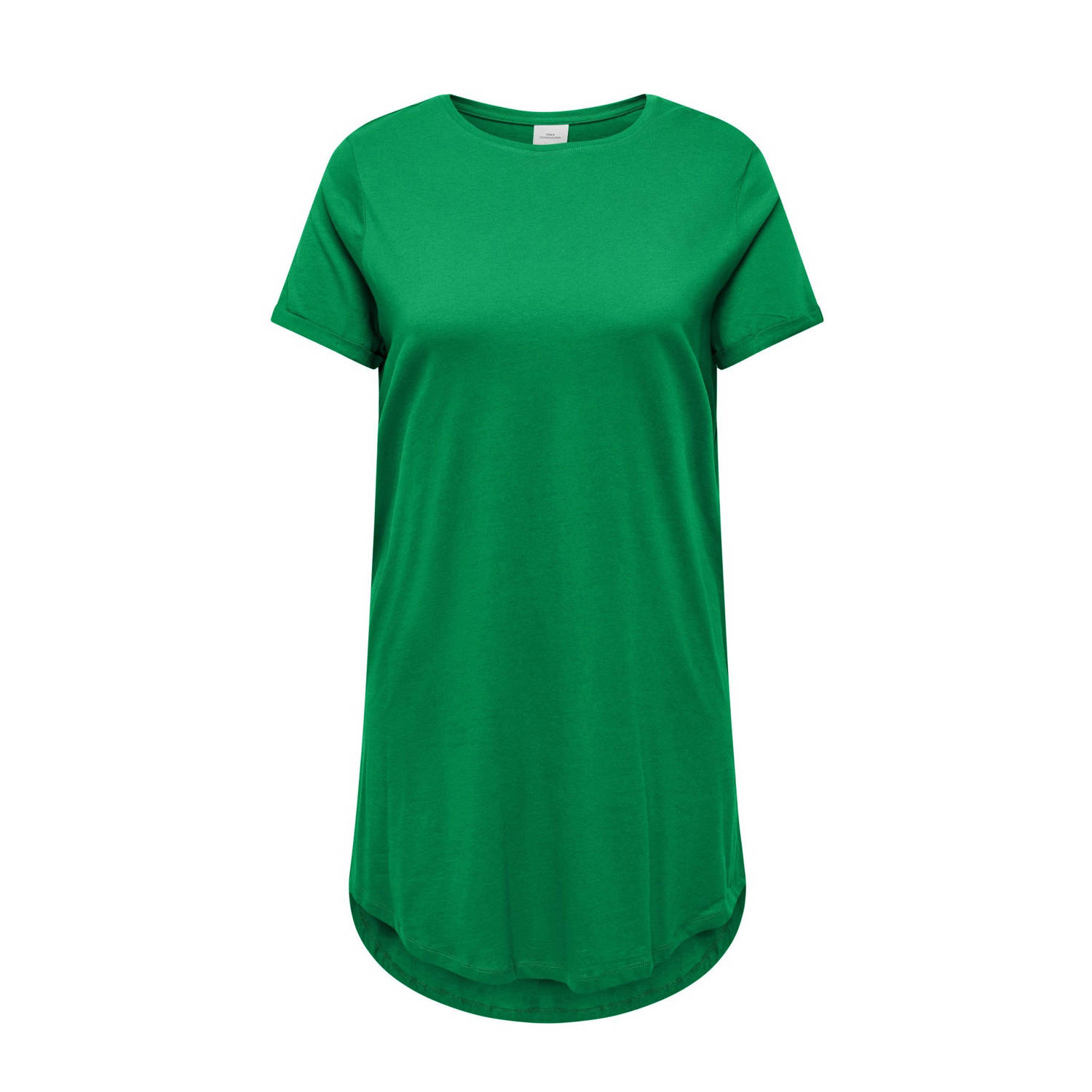 ONLY CARMAKOMA T-shirtjurk groen