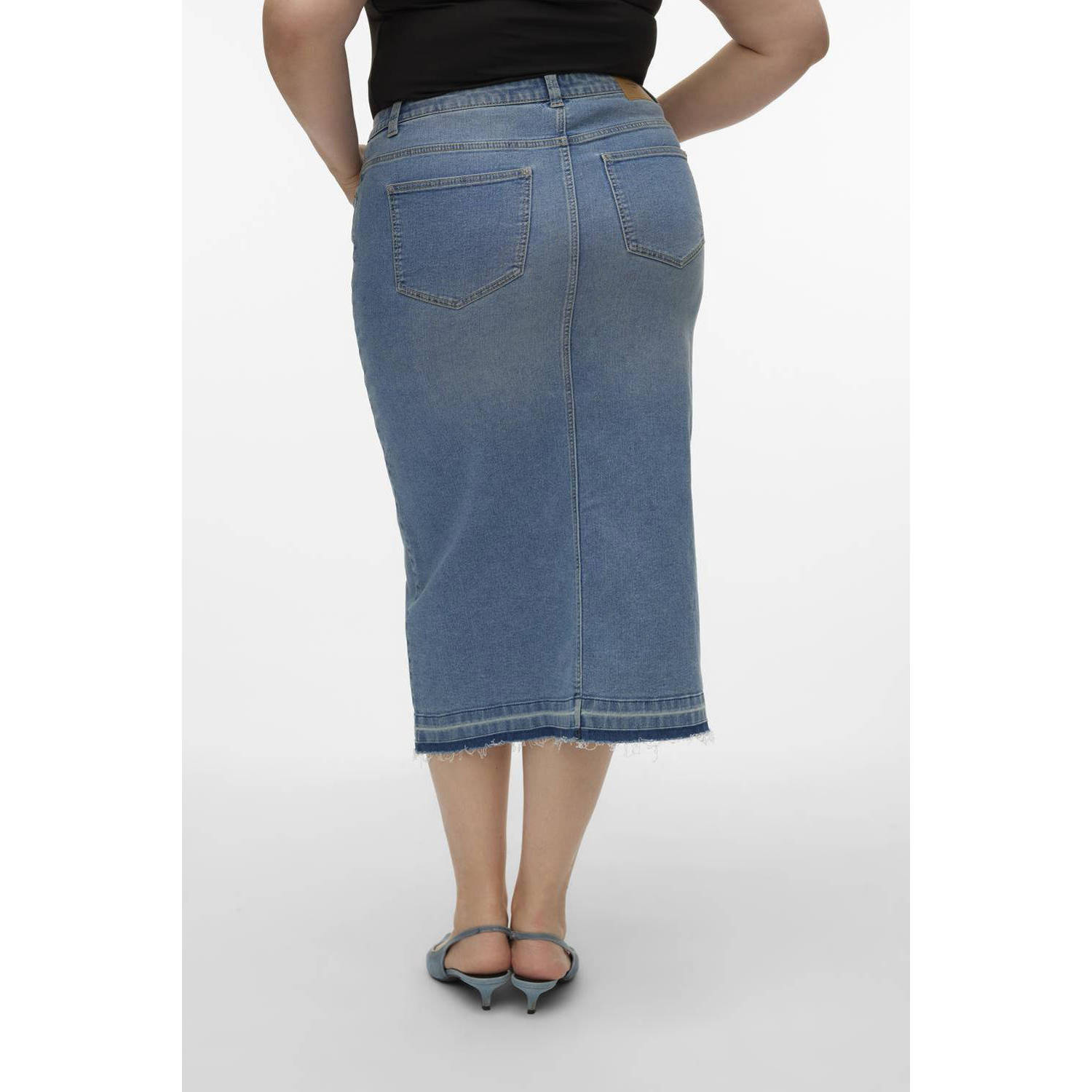 VERO MODA CURVE spijkerrok