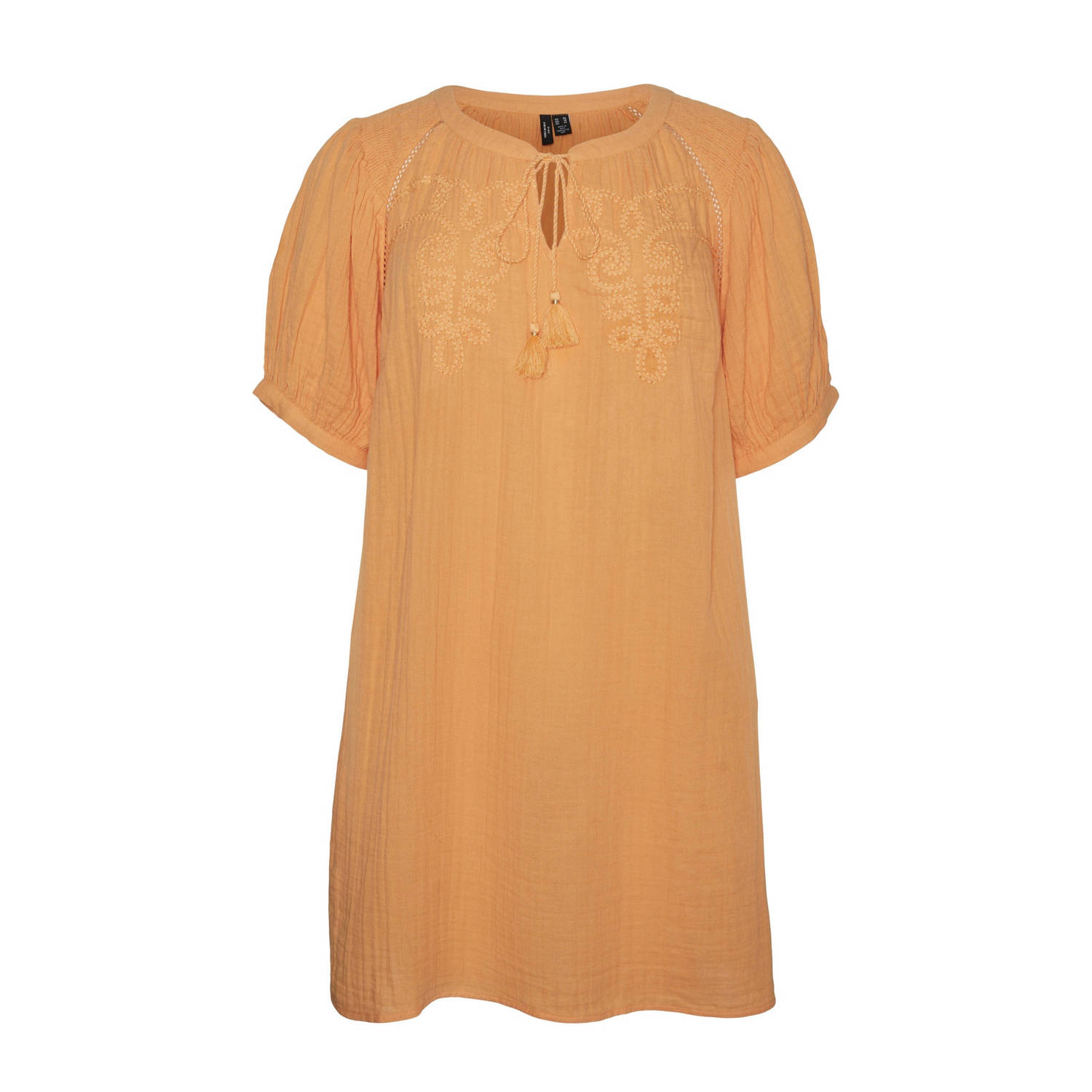 VERO MODA CURVE tuniek VMCKISY oranje