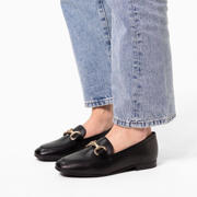 thumbnail: No Stress leren loafers zwart