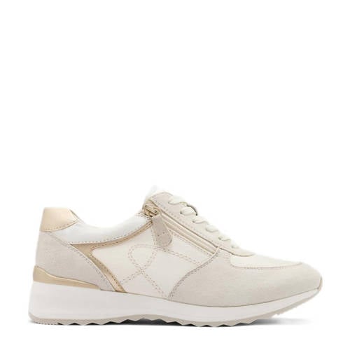 Medicus leren sneakers beige afbeelding