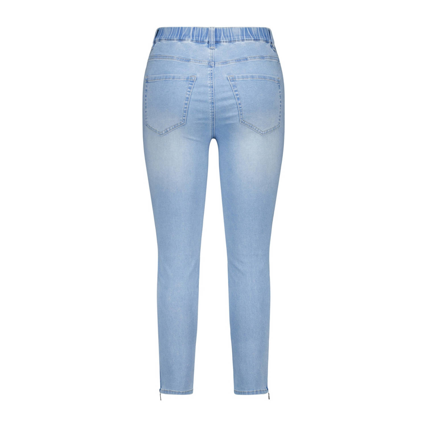 MS Mode skinny jeans light blue denim