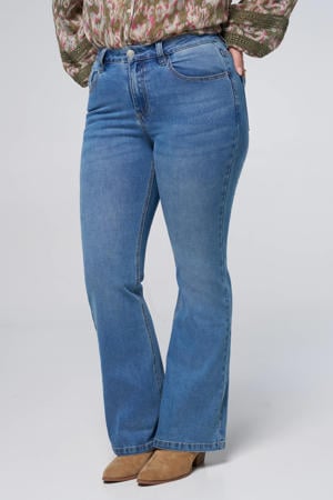 flared jeans light blue denim