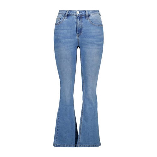 MS Mode flared jeans light blue denim