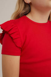 thumbnail: WE Fashion T-shirt rood