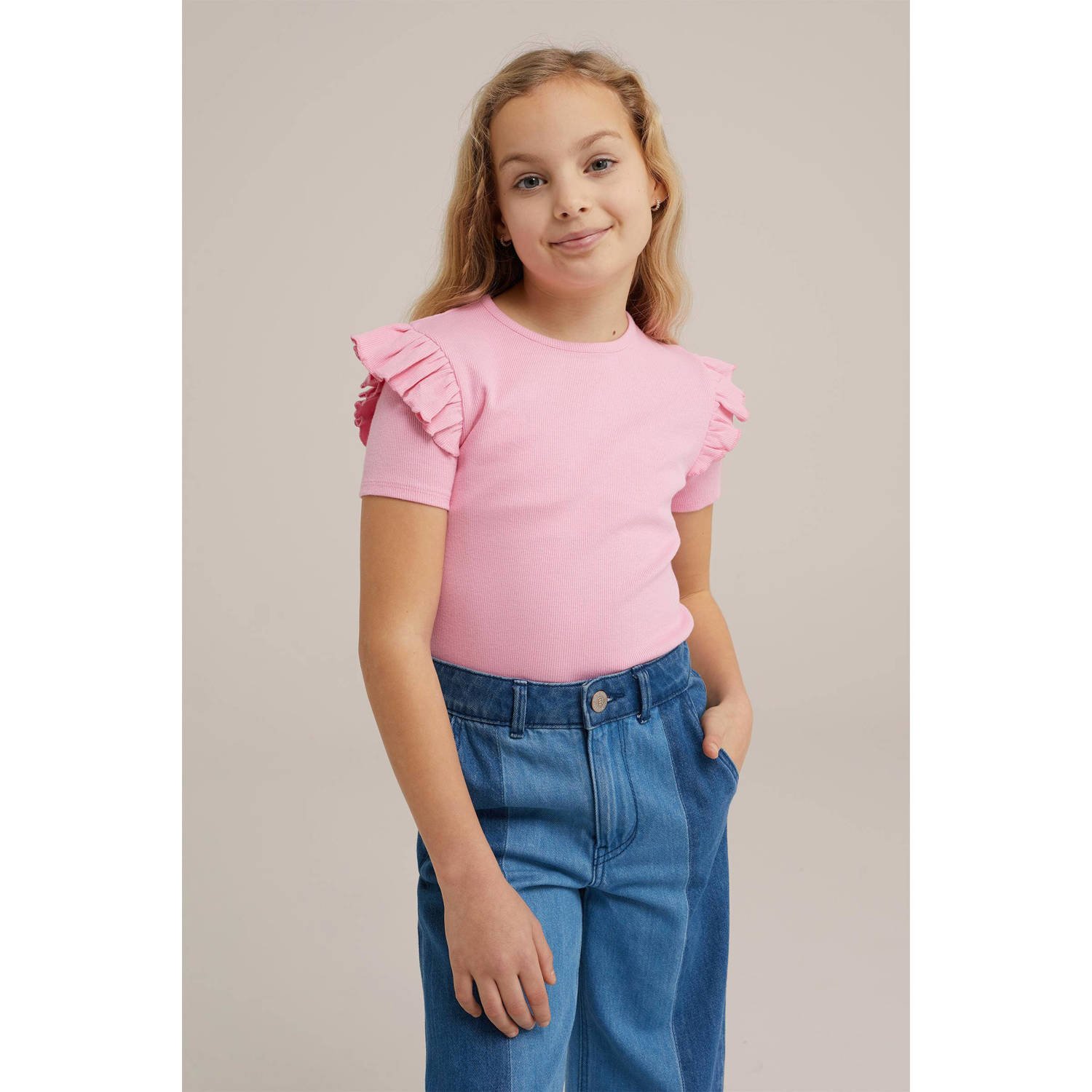 WE Fashion T-shirt roze