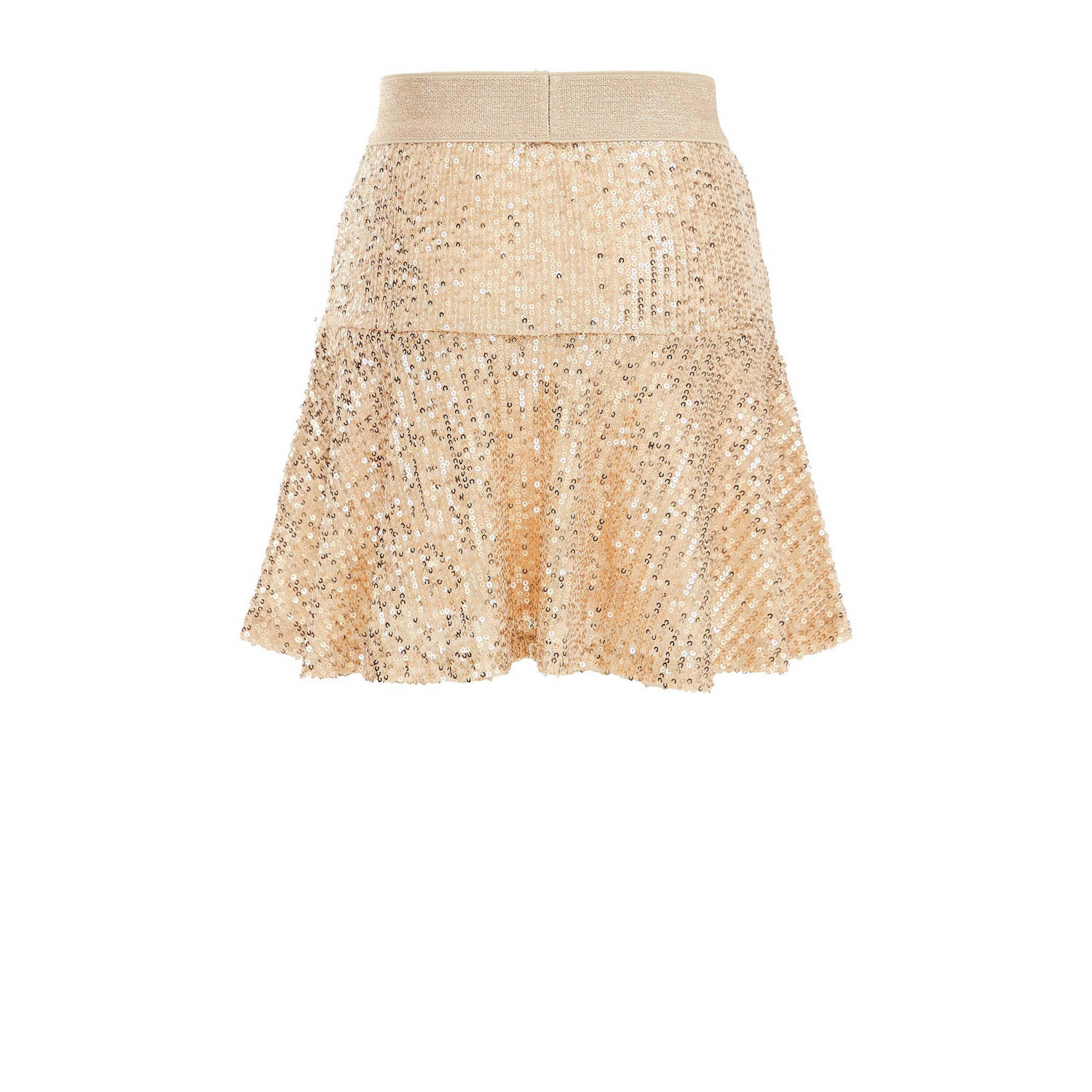 WE Fashion rok goud
