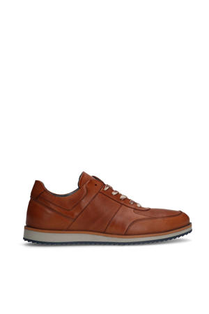 leren sneakers cognac