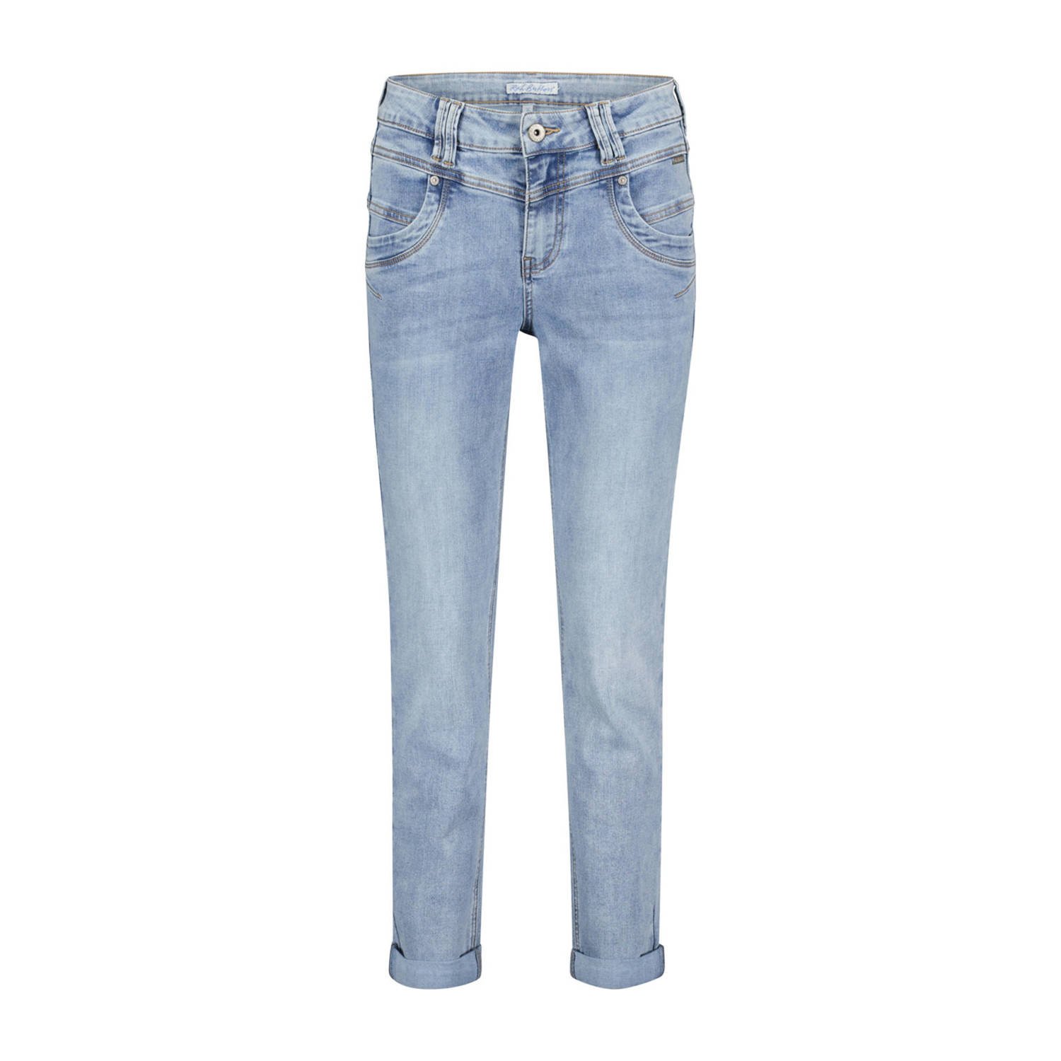 Red Button Gebruikte & Geborduurde Sissy Stone Jeans Blue Dames