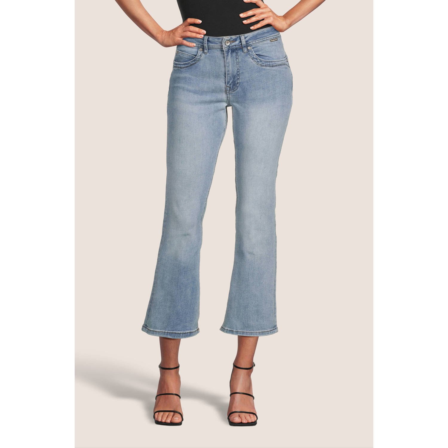 Red Button bootcut jeans Babette light blue denim